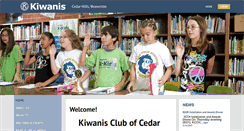 Desktop Screenshot of cedarhillskiwanis.org